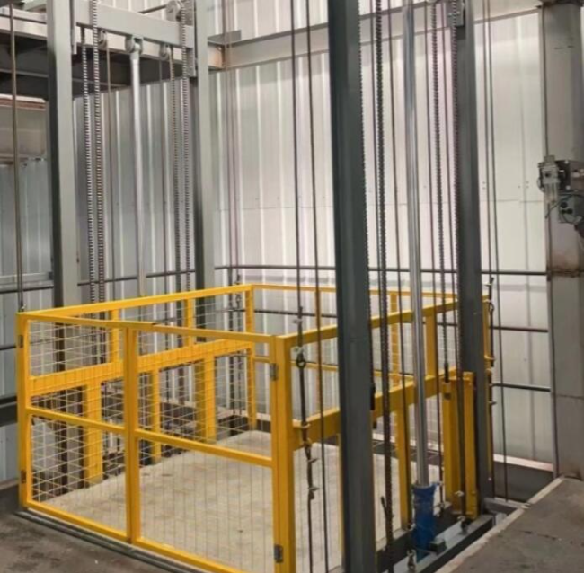 河南导轨式升降机一般加工周期